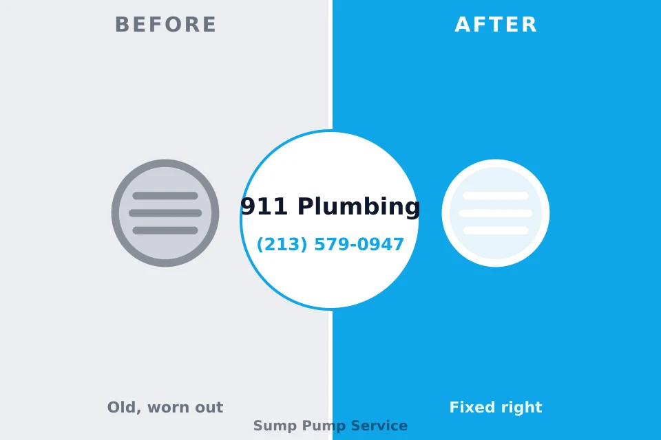 Before and after: plumbing company Chatsworth, IL